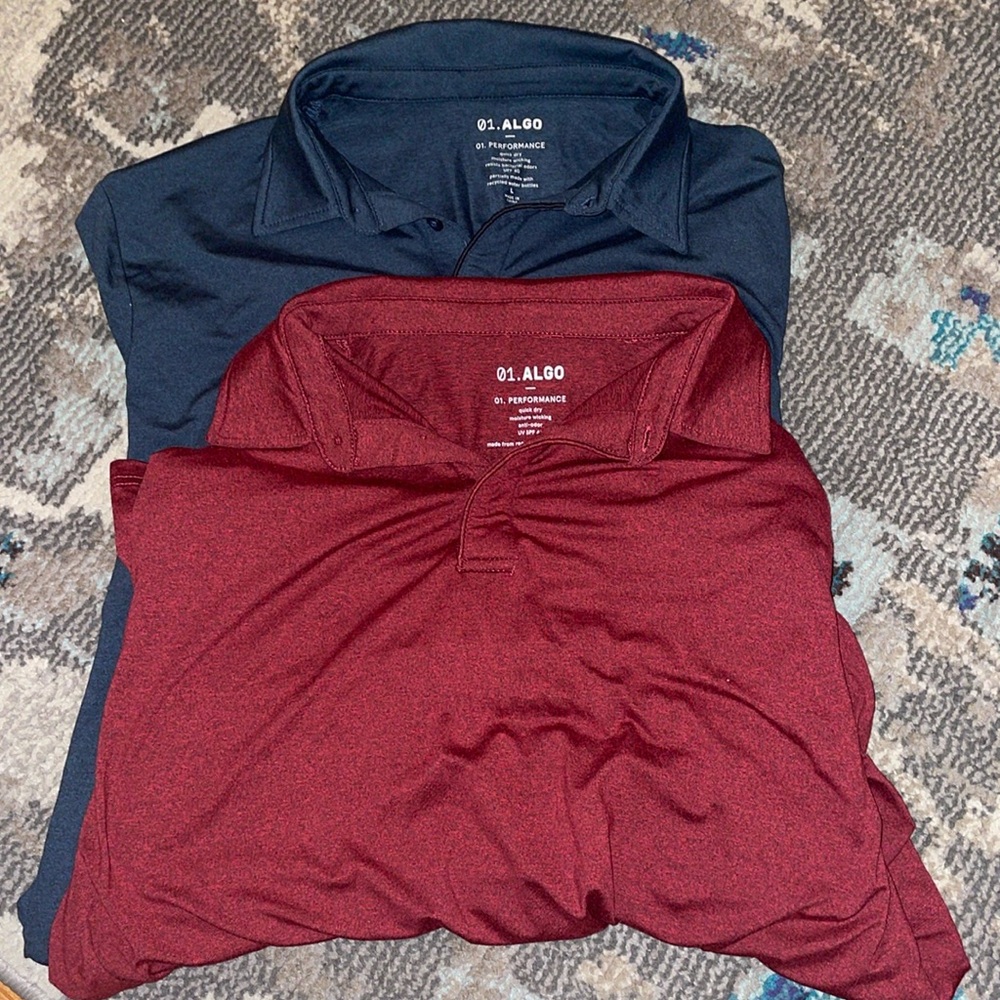 Algo men’s short sleeve polo
